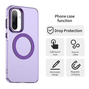 Samsung Galaxy A36/A56 UltraGuard Matte MagSafe Cover - mørk lilla