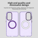 Samsung Galaxy A36/A56 UltraGuard Matte MagSafe Cover - mørk lilla