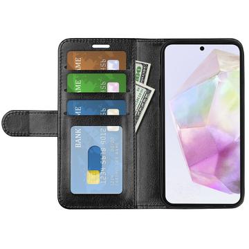 Samsung Galaxy A36 Pung med Magnetisk Lukning - sort
