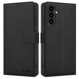 Samsung Galaxy A36/A37/A57 Tech-Protect Pung Cover med Magnet og Stativ - Sort