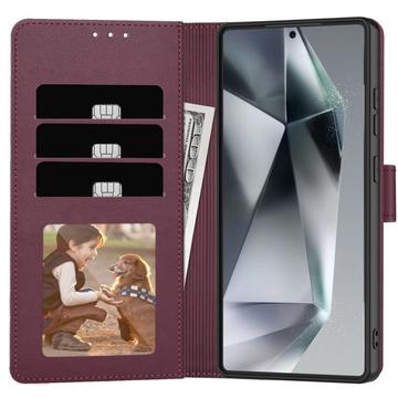 Samsung Galaxy A36/A37/A57 Tech-Protect Pung Cover med Magnet og Stativ - Morbær