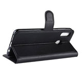 Samsung Galaxy A40 Pung Taske med Magnetisk Lukning - Sort