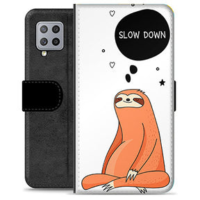 Samsung Galaxy A42 5G Premium Flip Cover med Pung - Slow Down