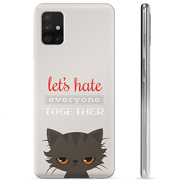 Samsung Galaxy A51 TPU Cover - Vred Kat