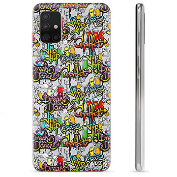 Samsung Galaxy A51 TPU Cover - Graffiti