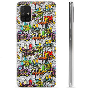 Samsung Galaxy A51 TPU Cover - Graffiti