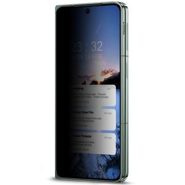 Oppo Find N3/OnePlus Open Imak Privacy Full Cover Skærmbeskyttelse Hærdet Glas - 9H