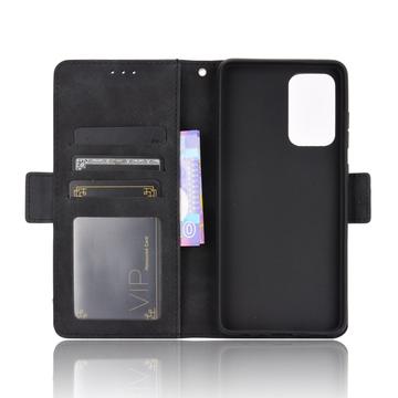Samsung Galaxy A52 5G/A52s 5G Pung Cover med Kortholder - Sort