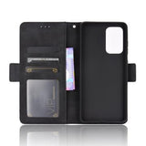 Samsung Galaxy A52 5G/A52s 5G Pung Cover med Kortholder - Sort