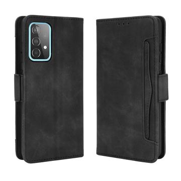 Samsung Galaxy A52 5G/A52s 5G Pung Cover med Kortholder - Sort