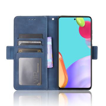 Samsung Galaxy A52 5G/A52s 5G Pung Cover med Kortholder - Blå