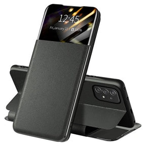Samsung Galaxy A52 5G, Galaxy A52s Front Smart View Flip Cover - Sort