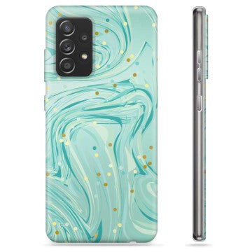 Samsung Galaxy A52 5G, Galaxy A52s TPU Cover - Grøn Mynte