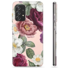 Samsung Galaxy A52 5G, Galaxy A52s TPU Cover - Romantiske Blomster