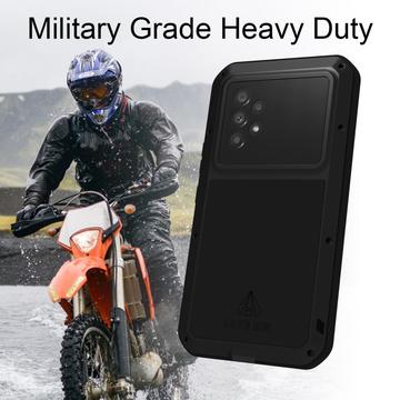 Samsung Galaxy A53 5G Love Mei Powerful Hybrid Cover - Sort