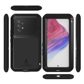 Samsung Galaxy A53 5G Love Mei Powerful Hybrid Cover - Sort