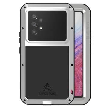 Samsung Galaxy A53 5G Love Mei Powerful Hybrid Cover - Sølv
