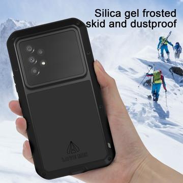 Samsung Galaxy A53 5G Love Mei Powerful Hybrid Cover - Sølv
