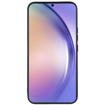 Samsung Galaxy A54 5G Anti-Fingeraftryk Mat TPU Cover - Sort