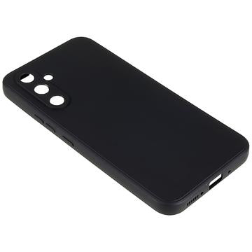 Samsung Galaxy A54 5G Anti-Fingeraftryk Mat TPU Cover - Sort