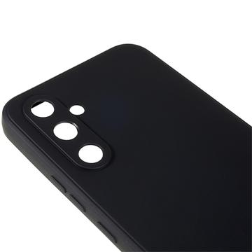 Samsung Galaxy A54 5G Anti-Fingeraftryk Mat TPU Cover - Sort
