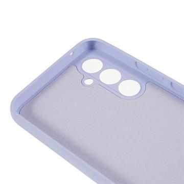 Samsung Galaxy A54 5G Anti-Fingeraftryk Mat TPU Cover - Lyselilla