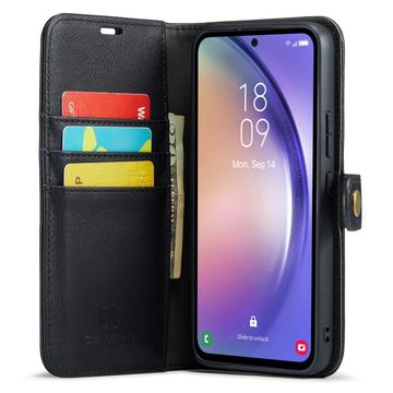 Samsung Galaxy A54 5G DG.Ming Læderpung med Aftageligt Cover - Sort
