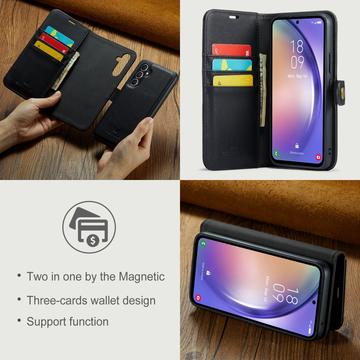 Samsung Galaxy A54 5G DG.Ming Læderpung med Aftageligt Cover - Sort