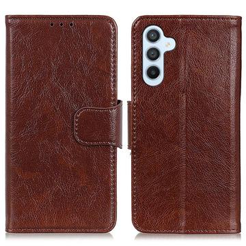 Samsung Galaxy A54 5G Elegant Series Pung med Stativfunktion - Brun