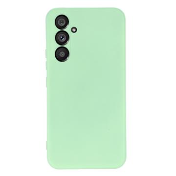 Samsung Galaxy A54 5G Liquid Silikone Cover med Strop - Grøn