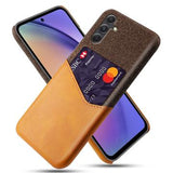 Samsung Galaxy A55 KSQ Cover med Kortholder - Orange