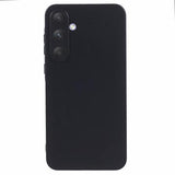 Samsung Galaxy A55 Anti-Fingeraftryk Mat TPU Cover - Sort