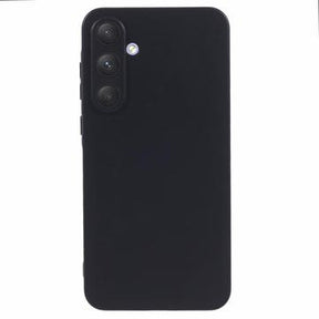 Samsung Galaxy A55 Anti-Fingeraftryk Mat TPU Cover - Sort
