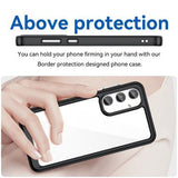 Samsung Galaxy A55 Anti-Shock Hybrid Cover - Sort