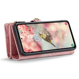 Samsung Galaxy A55 Caseme 008 2-i-1 Multifunktionel Pung - Pink