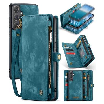 Samsung Galaxy A55 Caseme 008 2-i-1 Multifunktionel Pung - Blå