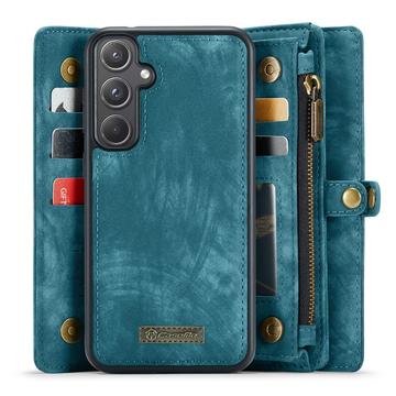 Samsung Galaxy A55 Caseme 008 2-i-1 Multifunktionel Pung - Blå