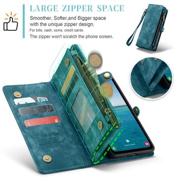 Samsung Galaxy A55 Caseme 008 2-i-1 Multifunktionel Pung - Blå