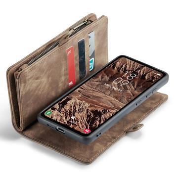 Samsung Galaxy A55 Caseme 008 2-i-1 Multifunktionel Pung - Brun
