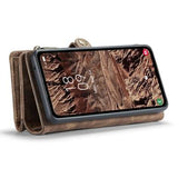 Samsung Galaxy A55 Caseme 008 2-i-1 Multifunktionel Pung - Brun