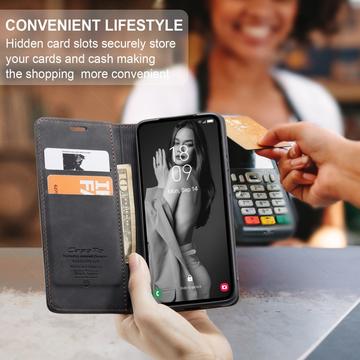 Samsung Galaxy A55 Caseme 013 Series Pung - Sort