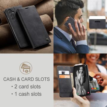 Samsung Galaxy A55 Caseme 013 Series Pung - Sort