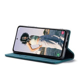 Samsung Galaxy A55 Caseme 013 Series Pung - Blå