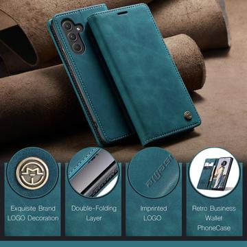Samsung Galaxy A55 Caseme 013 Series Pung - Blå