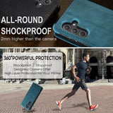 Samsung Galaxy A55 Caseme 013 Series Pung - Blå