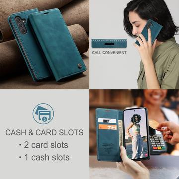 Samsung Galaxy A55 Caseme 013 Series Pung - Blå