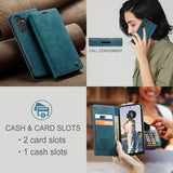 Samsung Galaxy A55 Caseme 013 Series Pung - Blå