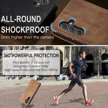 Samsung Galaxy A55 Caseme 013 Series Pung - Brun