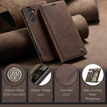 Samsung Galaxy A55 Caseme 013 Series Pung - Kaffe