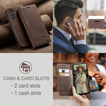 Samsung Galaxy A55 Caseme 013 Series Pung - Kaffe